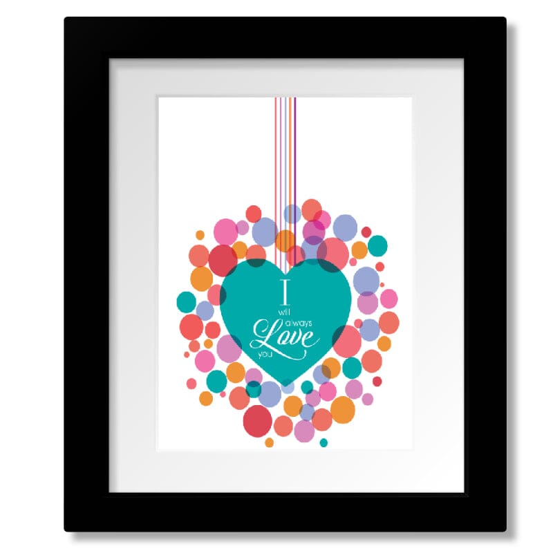 Love Song by The Cure - Wedding Song Lyric 80s Music Print Song Lyrics Art Song Lyrics Art 8x10 Matted and Framed Print