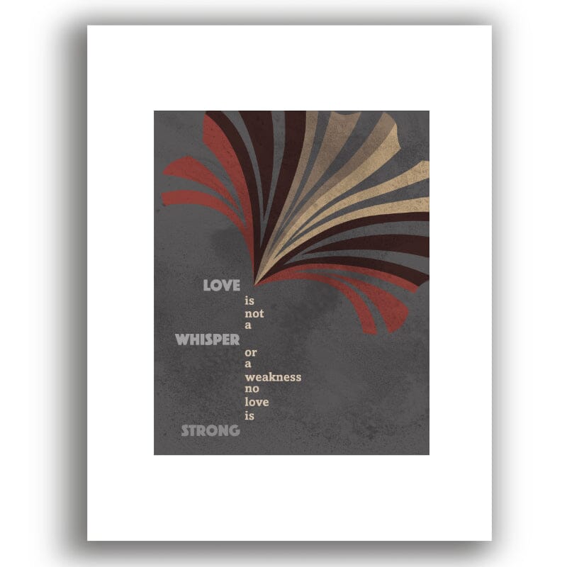 Mercy by Dave Matthews Band - Song Lyric Art Poster Print Song Lyrics Art Song Lyrics Art 8x10 Unframed White Matted Print