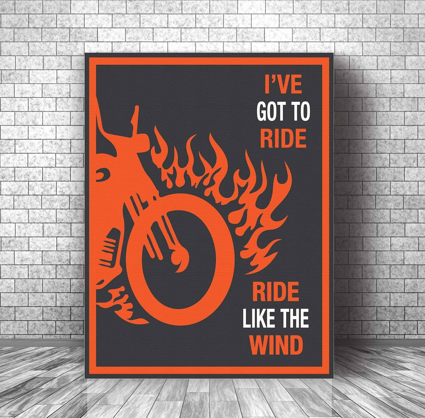 Ride Like the Wind by Christopher Cross - 70s Song Art Print Song Lyrics Art Song Lyrics Art 11x14 Canvas Wrap
