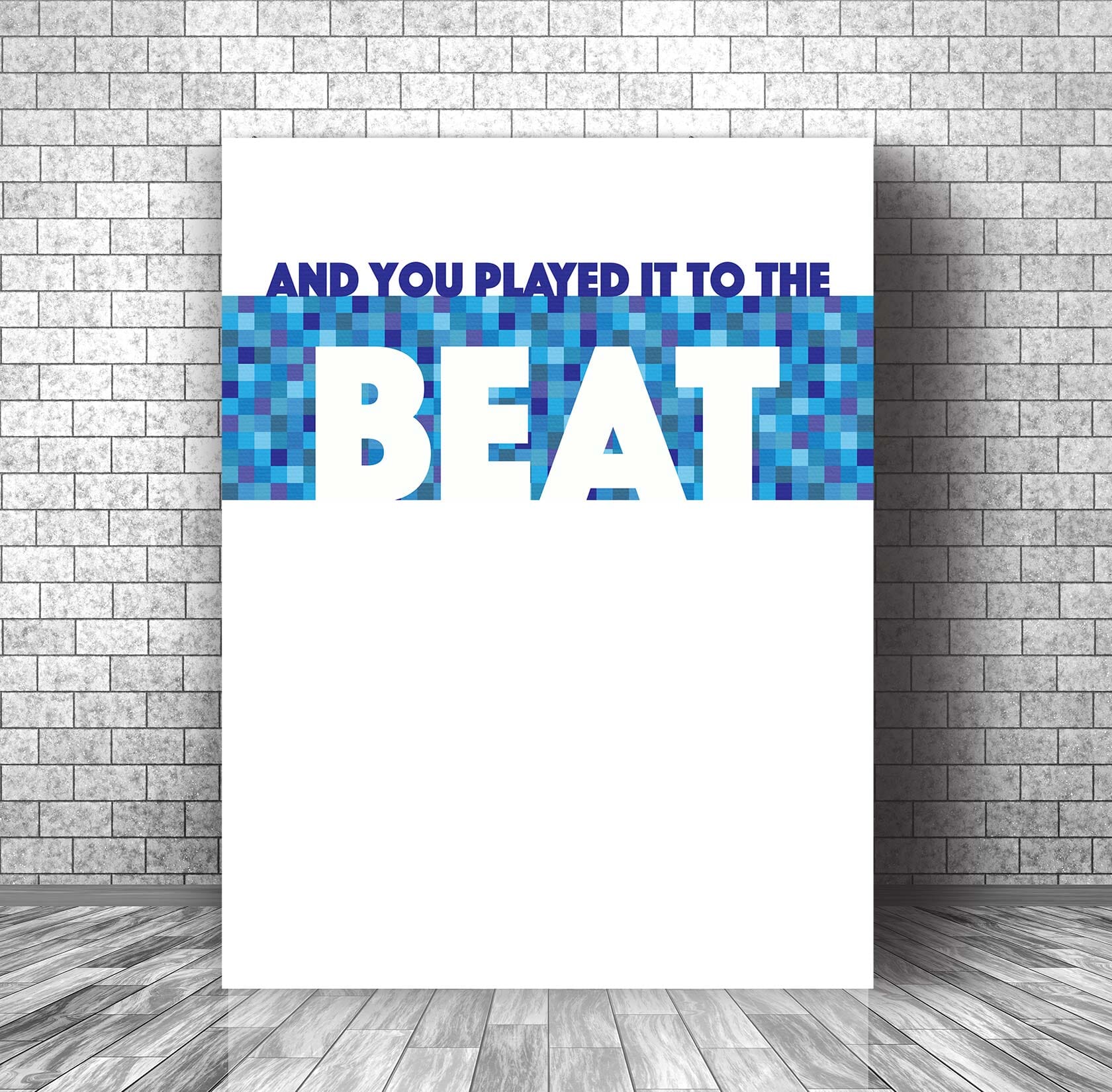 Rolling in the Deep by Adele - Lyric Art Wall Art Print Song Lyrics Art Song Lyrics Art 11x14 Canvas Wrap
