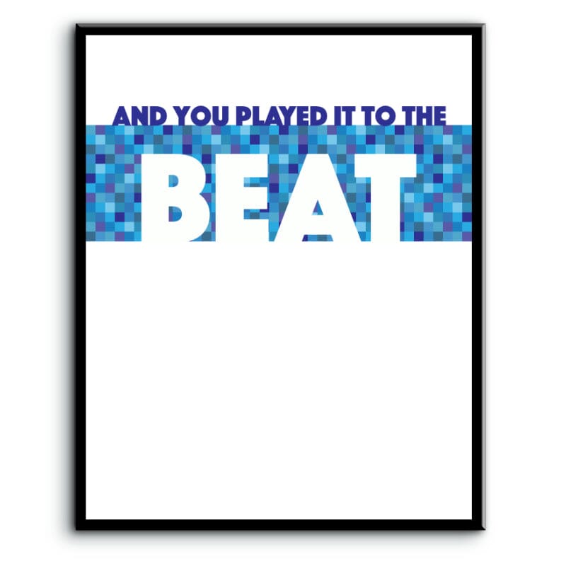 Rolling in the Deep by Adele - Lyric Art Wall Art Print Song Lyrics Art Song Lyrics Art 8x10 Plaque Mount