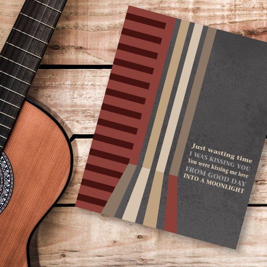 Stay (Wasting Time) by Dave Matthews Band - Rock Music Art Song Lyrics Art Song Lyrics Art 8x10 Print Only