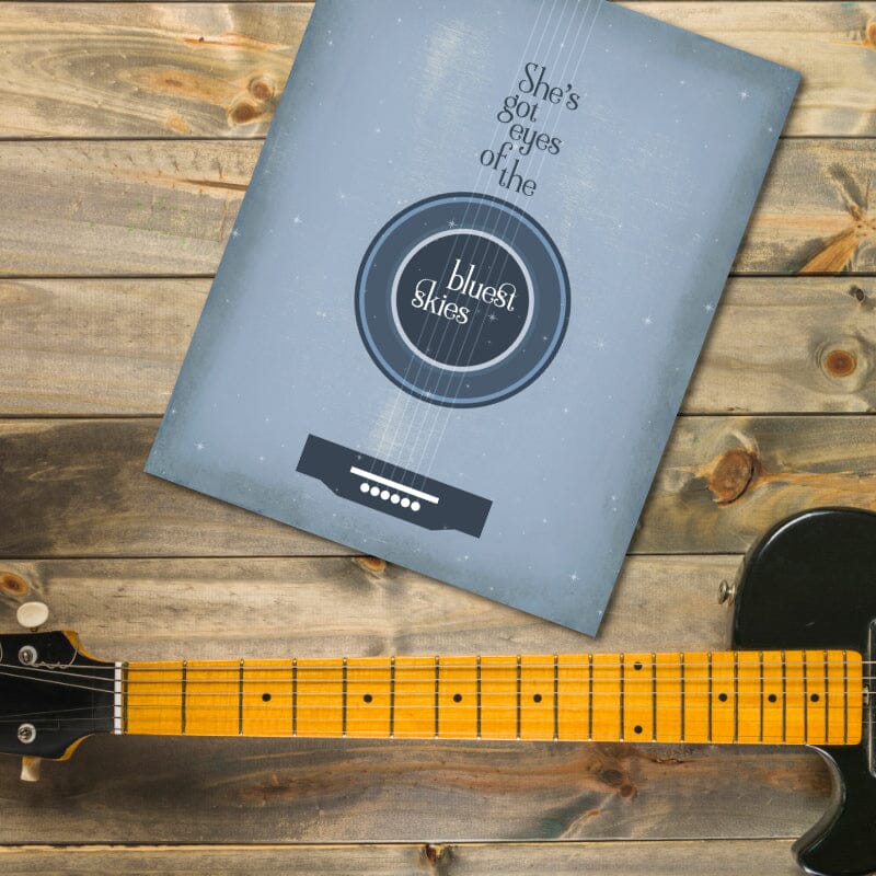 Sweet Child O' Mine by Guns n' Roses - Song Lyrics Music Art Song Lyrics Art Song Lyrics Art 8x10 Unframed Print
