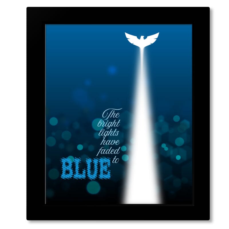 Take it to the Limit by the Eagles - Song Lyric Music Art Song Lyrics Art Song Lyrics Art 8x10 Framed Print (without mat)