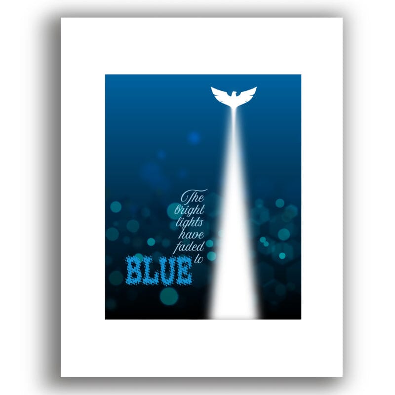Take it to the Limit by the Eagles - Song Lyric Music Art Song Lyrics Art Song Lyrics Art 8x10 White Matted Print