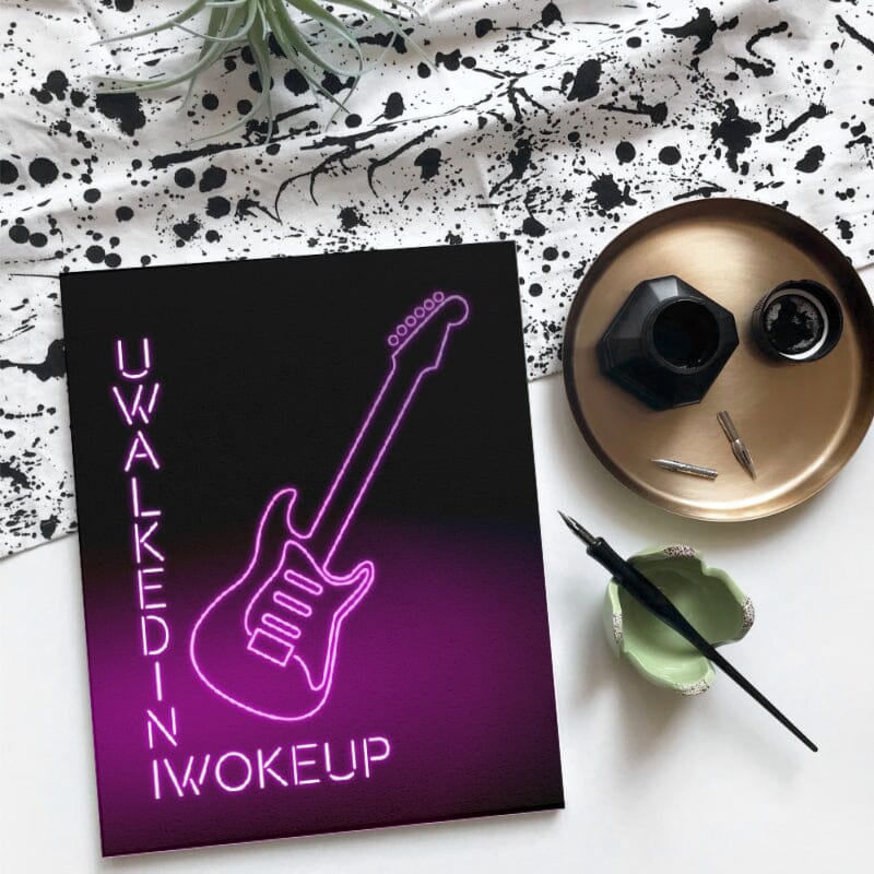 U Got the Look by Prince - Rock Song Lyric Music Print Art Song Lyrics Art Song Lyrics Art 8x10 Unframed Print