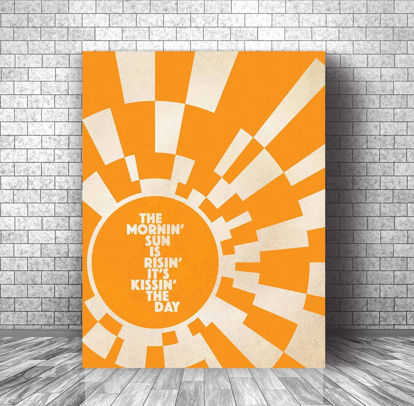 Wheel in the Sky by Journey - Song Lyrics Music Quote Art Song Lyrics Art Song Lyrics Art 11x14 Canvas Wrap