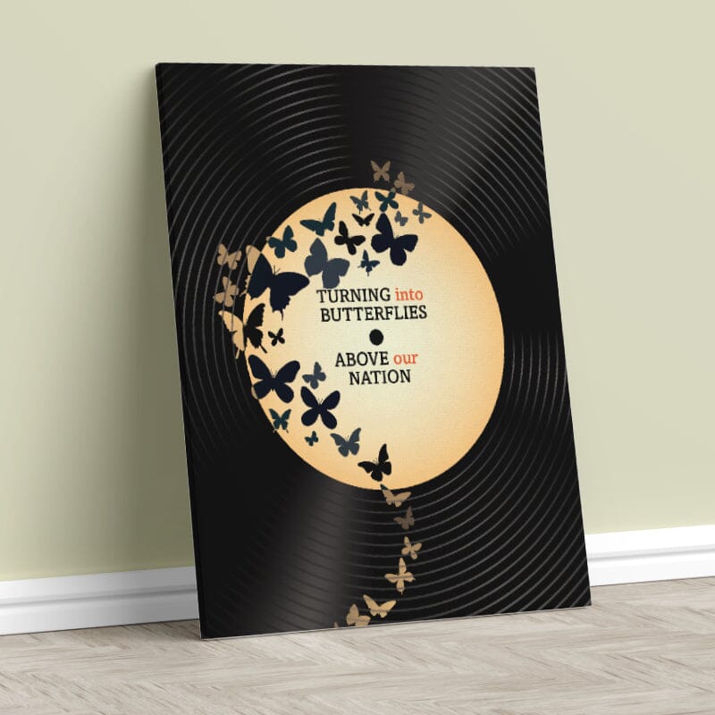Woodstock by Crosby Nash Stills Young - Song Lyrics Art Print Poster Song Lyrics Art Song Lyrics Art 11x14 Canvas Wrap