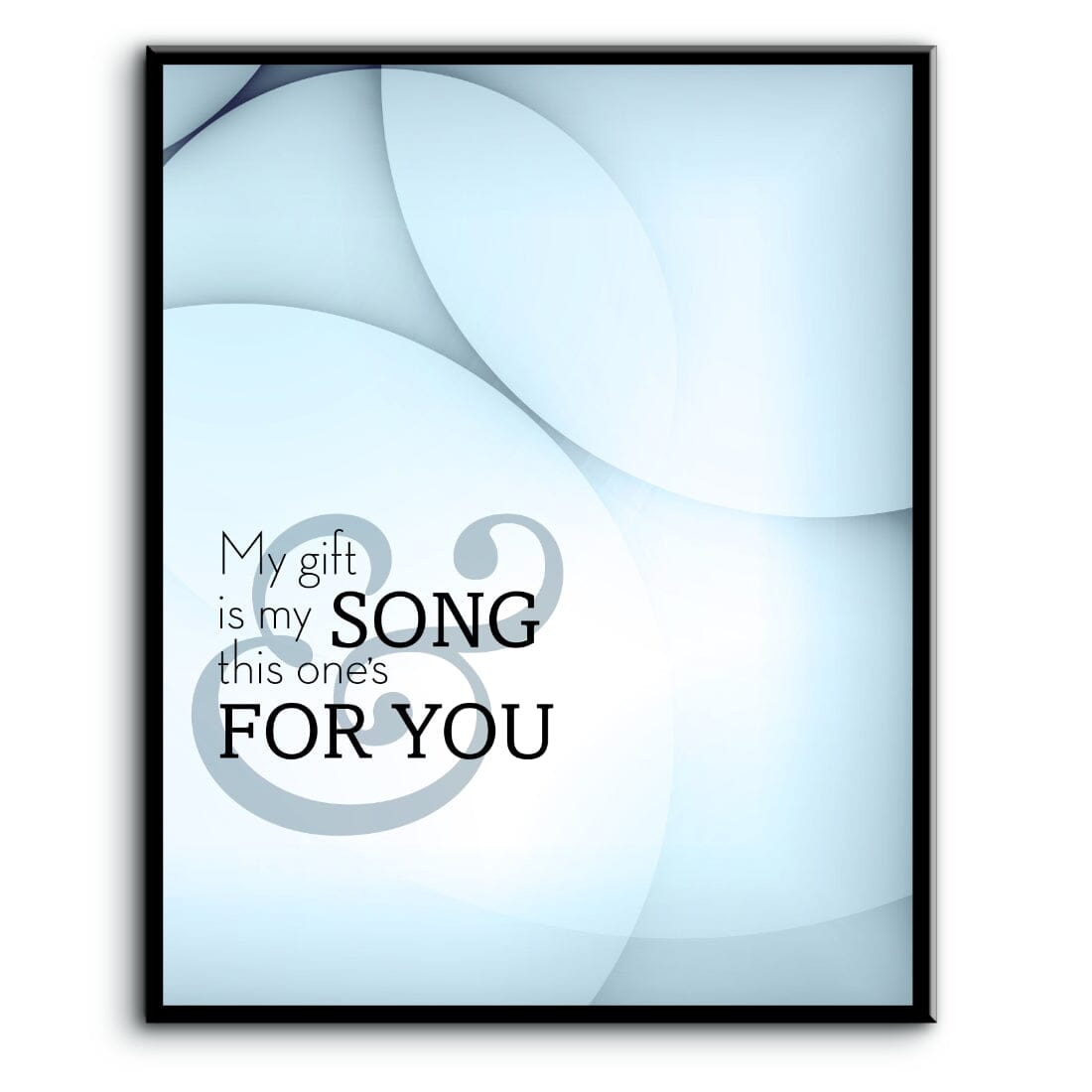 Your Song by Elton John - Lyric Poster Music Quote Print Song Lyrics Art Song Lyrics Art 8x10 Plaque Mount