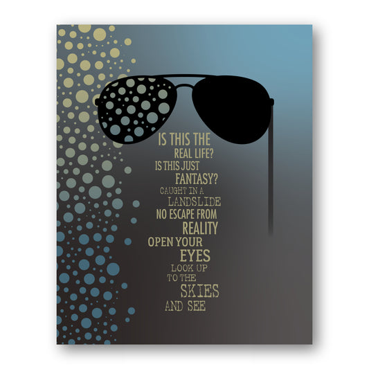 Bohemian Rhapsody by Queen - Music Enthusiast Lyric Art