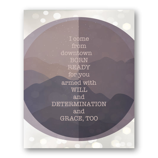 Grace, Too by the Tragically Hip - Music Quote Wall Decor