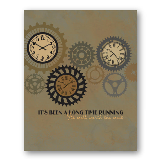 Long Time Running by the Tragically Hip - Song Lyric Print