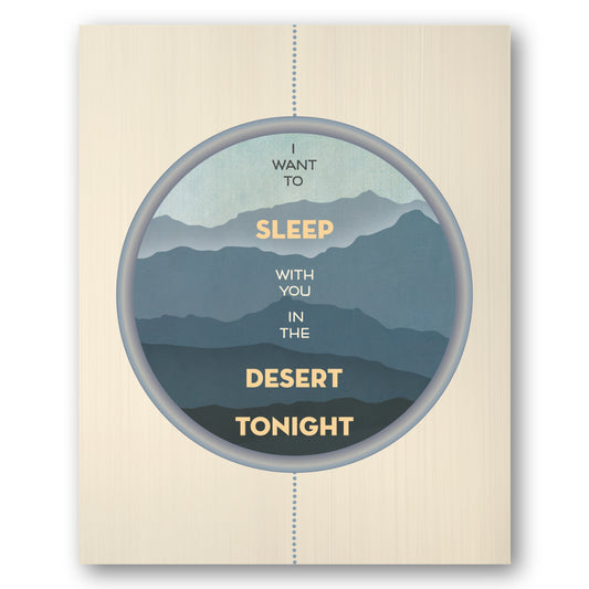 Peaceful Easy Feeling by the Eagles - Music Lyric Poster Art