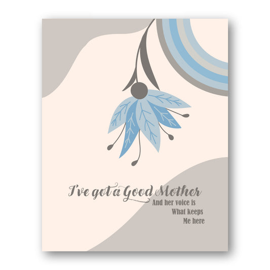 Good Mother by Jann Arden - Wall Art Illustration Inspired Song Lyric Print Retro Music Art
