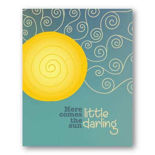 Here Comes the Sun the Beatles - Song Lyric Music Quote