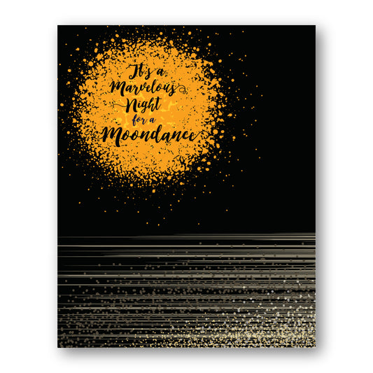 Moondance by Van Morrison - Music Quote Song Lyric Art