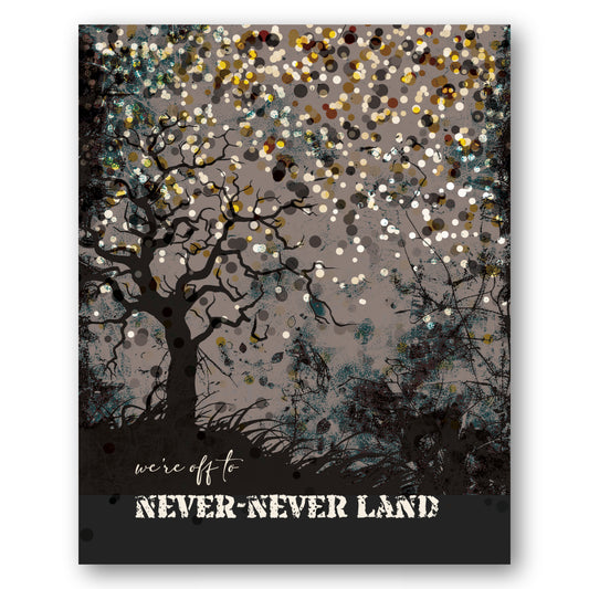 Enter Sandman by Metallica - Song Lyric Wall Visual Art Print