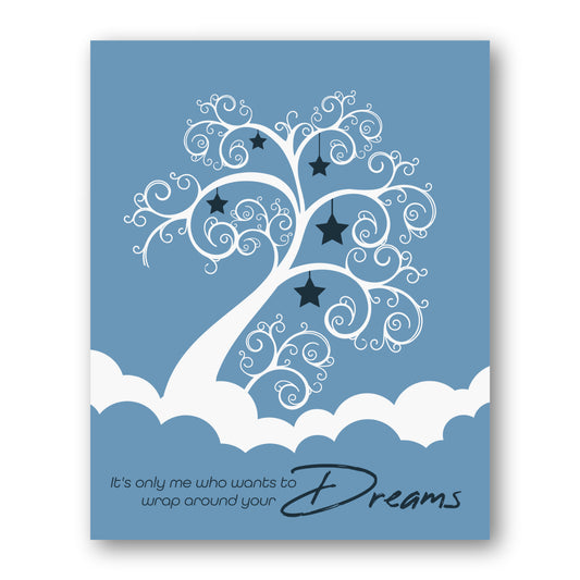 Dreams by Fleetwood Mac - Rock Music Song Lyric Art Print