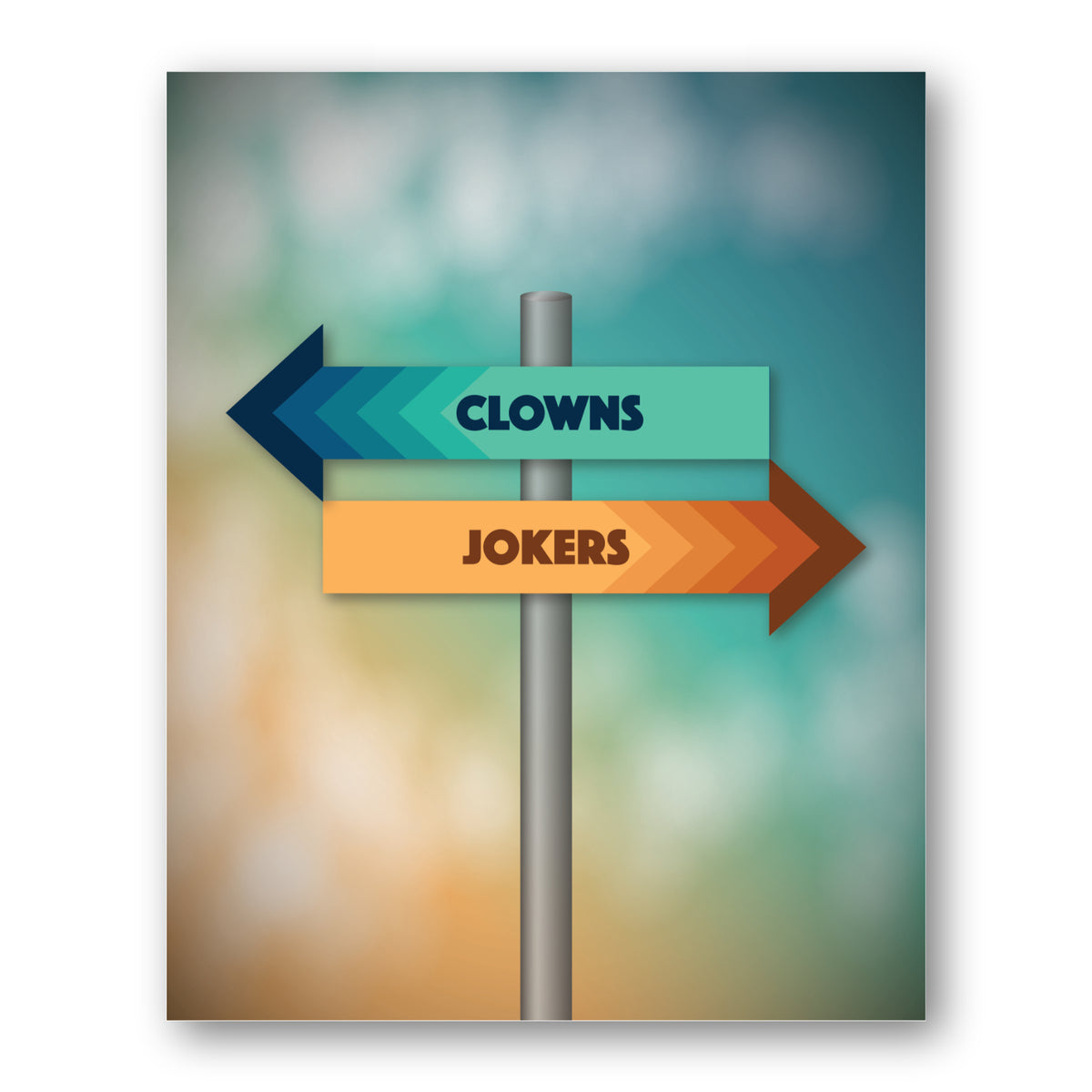 Stuck in the Middle by Stealers Wheel - 70s Song Lyric Print