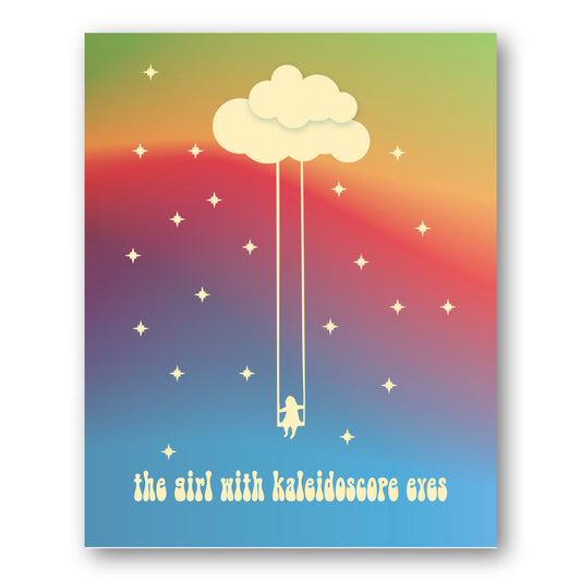 Lucy in the Sky with Diamonds by Beatles - Song Lyric Art