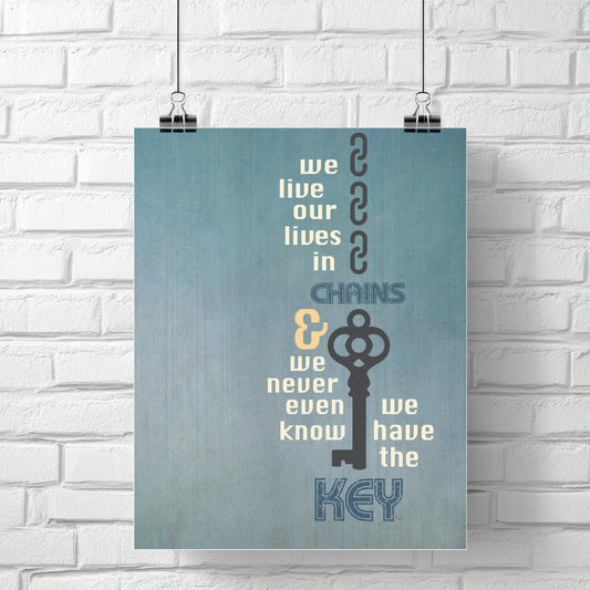 Already Gone by the Eagles - Song Lyric Art Print Quote