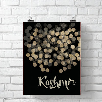 Kashmir by Led Zeppelin Song Lyrics Art Music Print Poster