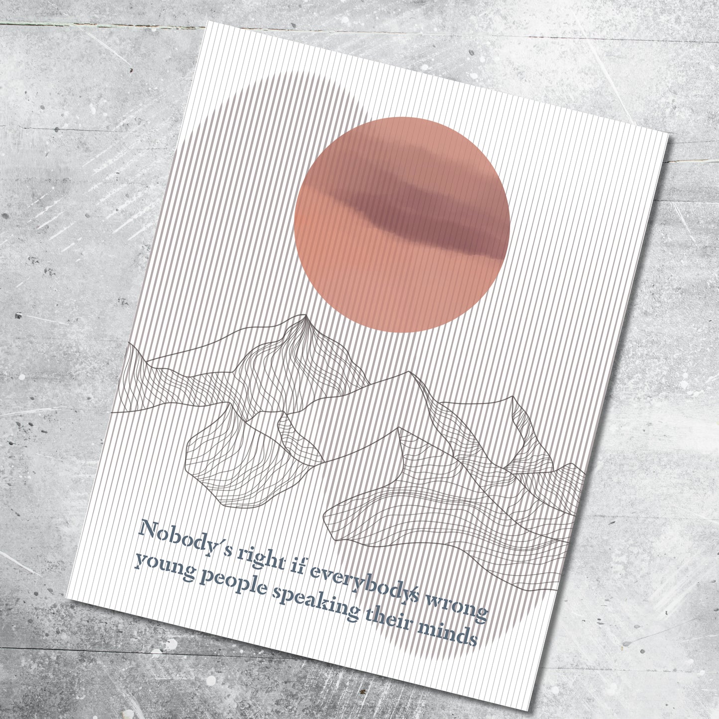 For What It's Worth by Buffalo Springfield - Vintage Song Music Wall Art