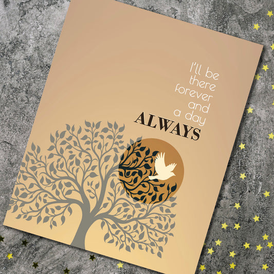 Always by Bon Jovi - Song Lyric Art Rock Music Print Poster Abstract Illustration