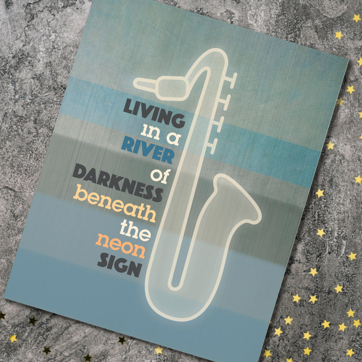 You Belong to the City by Glenn Frey - Song Lyric Music Art