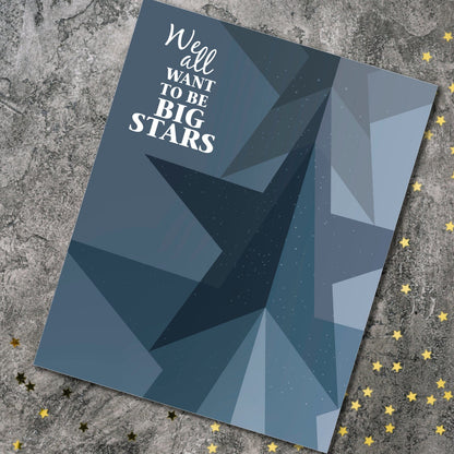 Mr. Jones by the Counting Crows - Song Lyrics Art Print Song Lyrics Art Song Lyrics Art 