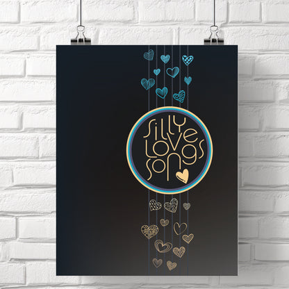 Silly Love Songs by Paul McCartney - Song Quote Lyric Art