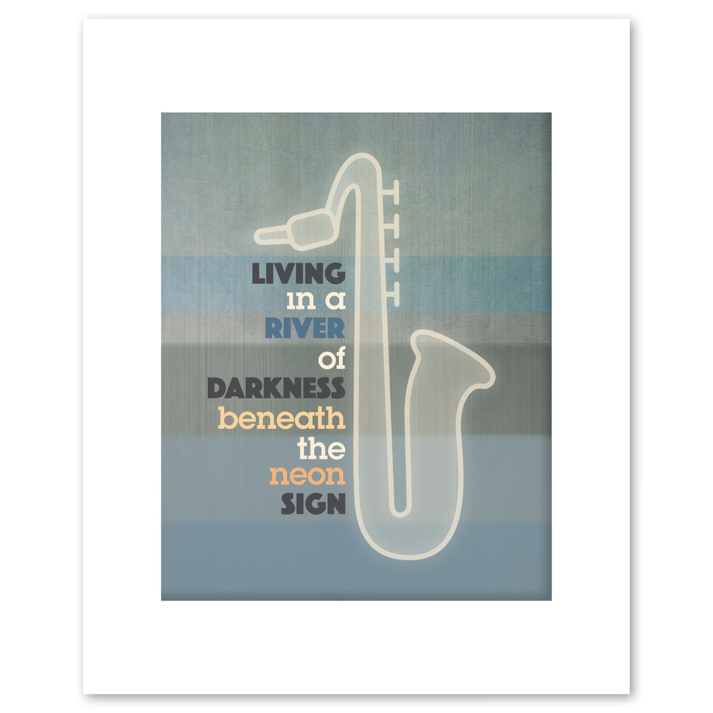 You Belong to the City by Glenn Frey - Song Lyric Music Art