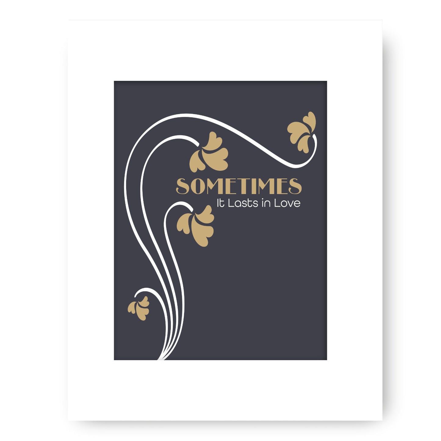 Someone Like You by Adele - Lyric Inspired Love Song Print