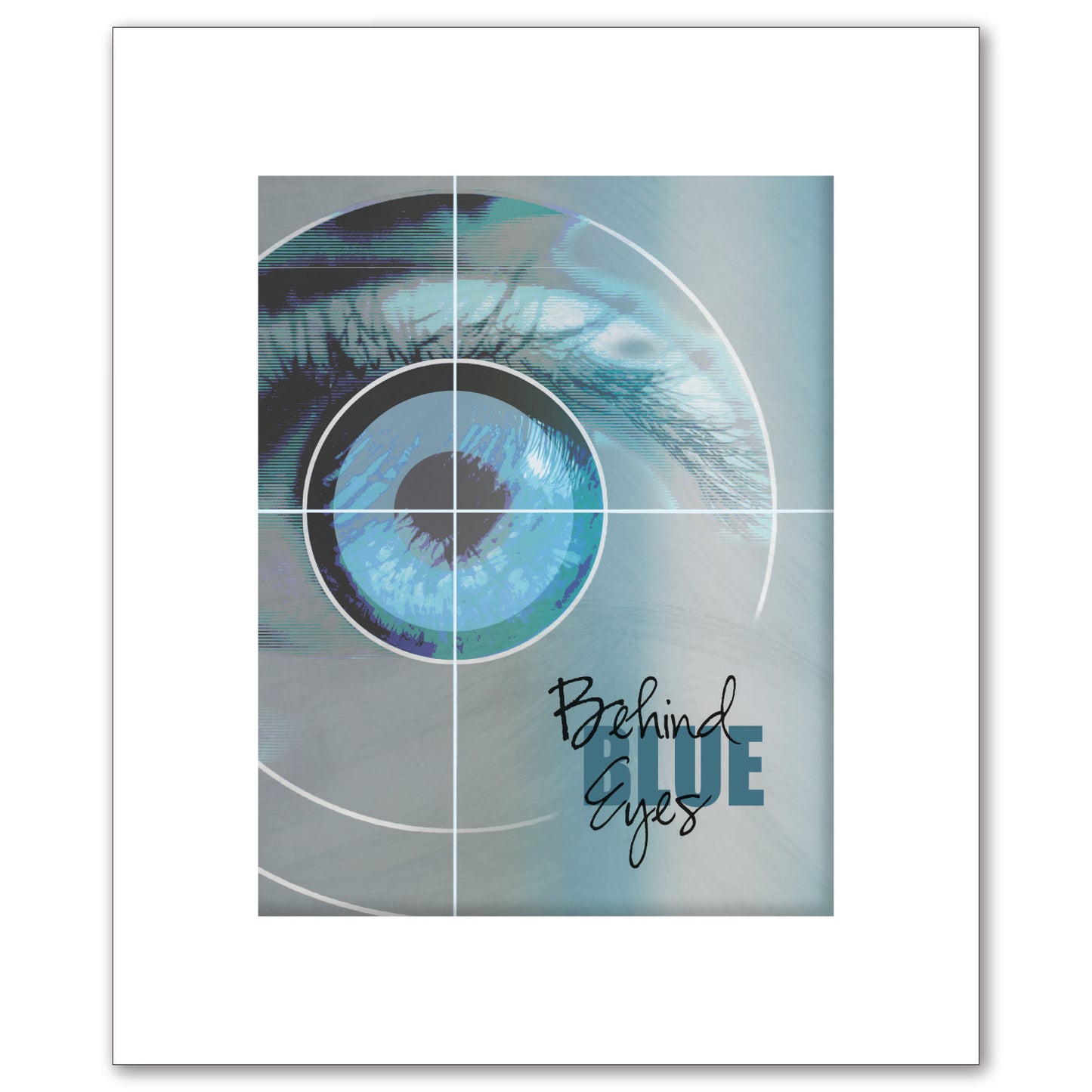 Behind Blue Eyes by The Who - Song Quote Lyric Print Art