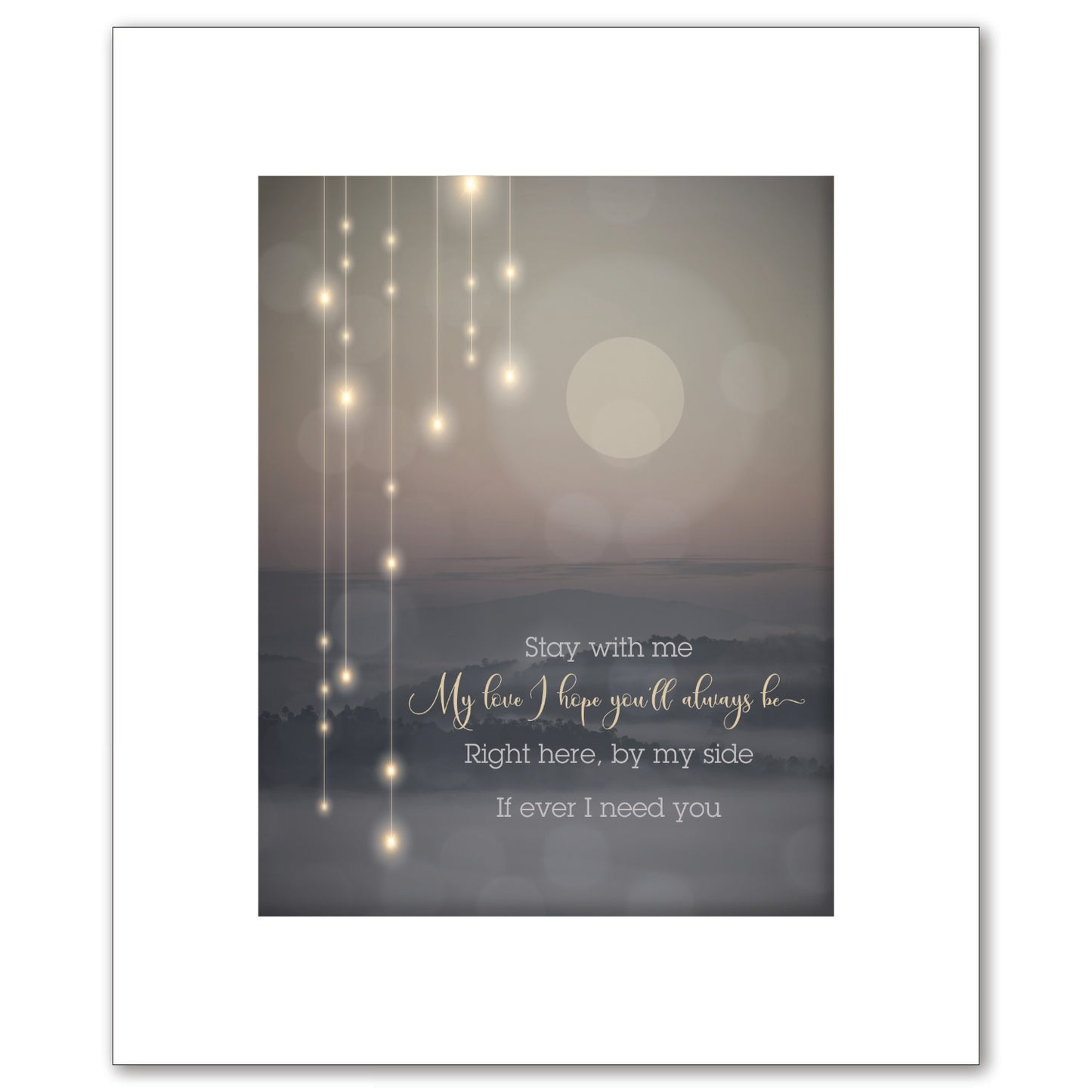 Follow You, Follow Me by Genesis - Graphic Illustration of Rock Music Lyric Art