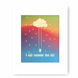 She Used to Be Mine by Sara Bareilles - Song Lyric Art Print