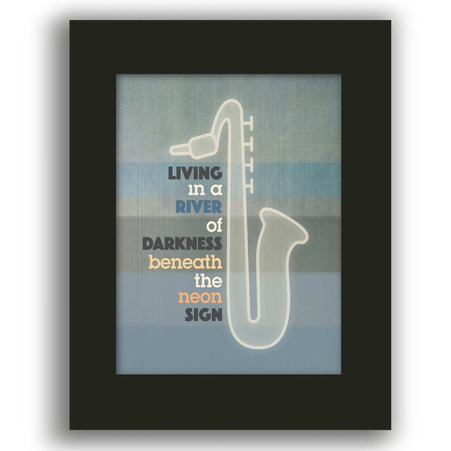 You Belong to the City by Glenn Frey - Song Lyric Music Art
