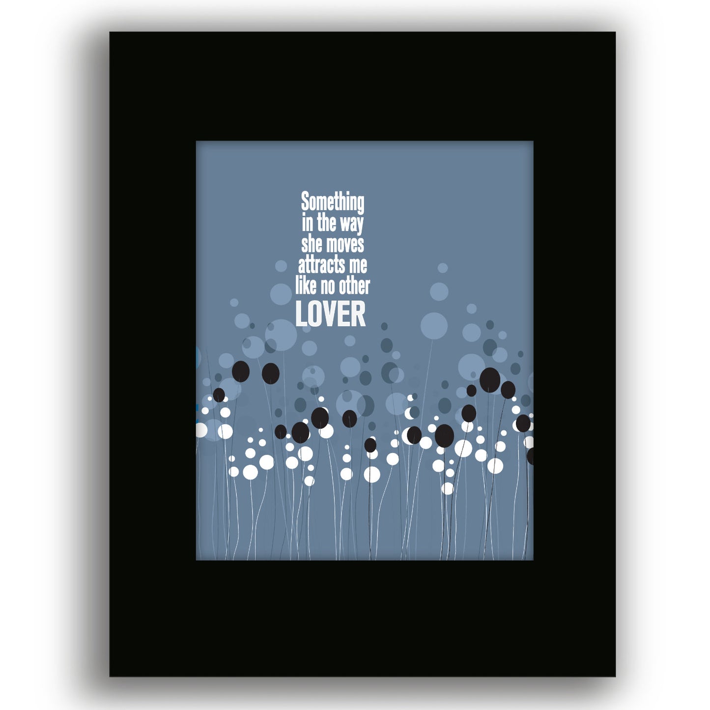 Something by the Beatles - Wedding Song Lyric Inspired Print