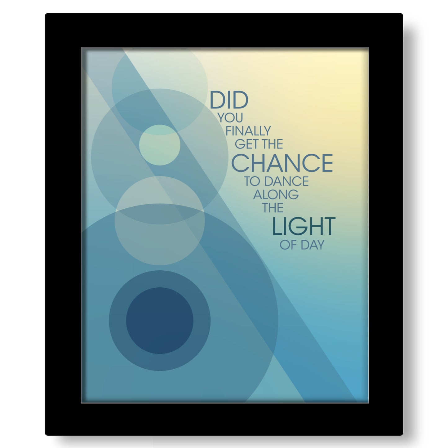 Drops of Jupiter by Train - Song Lyrics Wall Art Retro Music Print