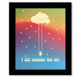 She Used to Be Mine by Sara Bareilles - Song Lyric Art Print
