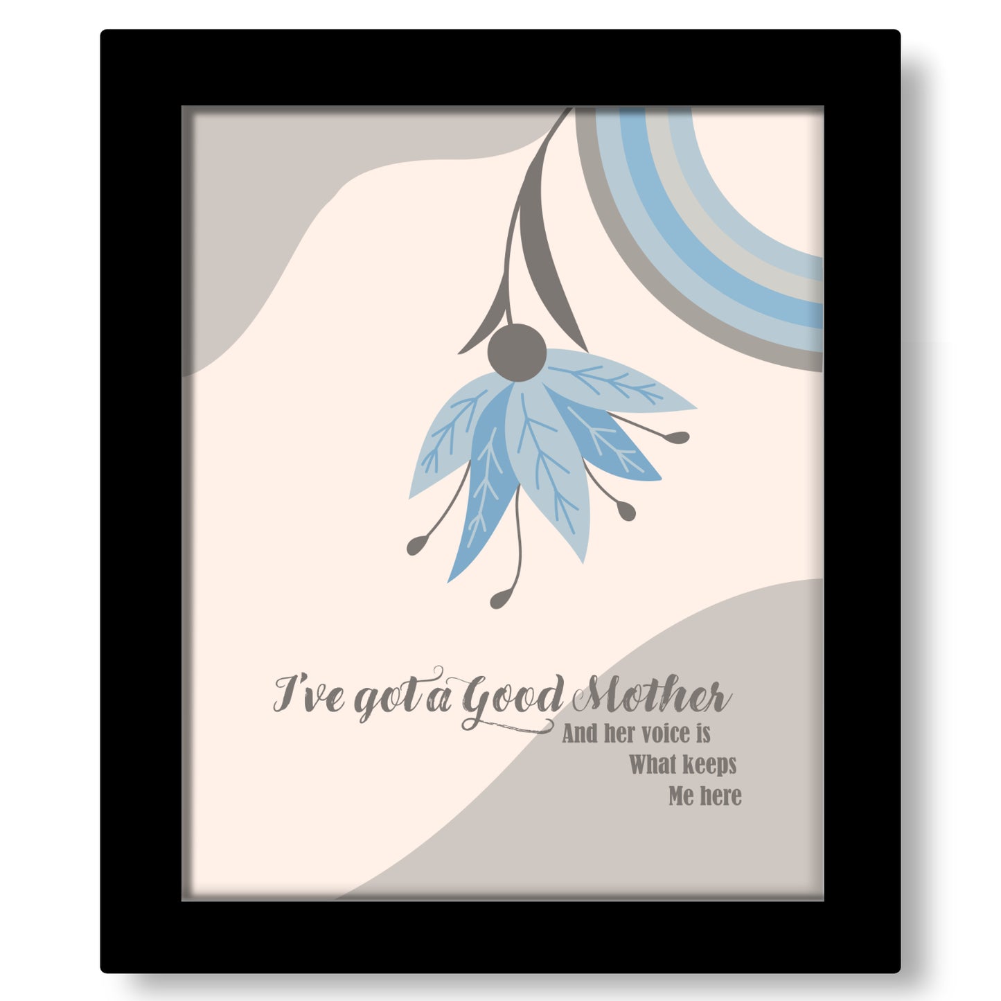 Good Mother by Jann Arden - Wall Art Illustration Inspired Song Lyric Print Retro Music Art