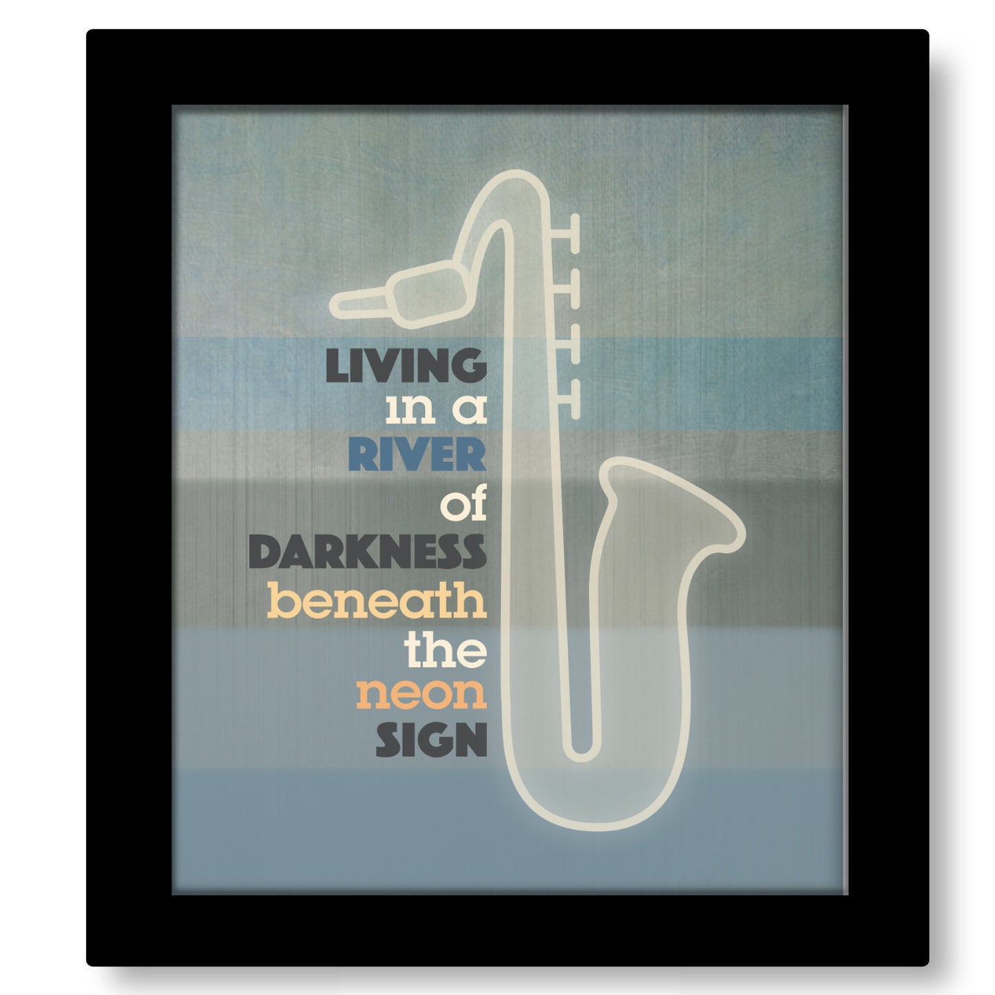 You Belong to the City by Glenn Frey - Song Lyric Music Art