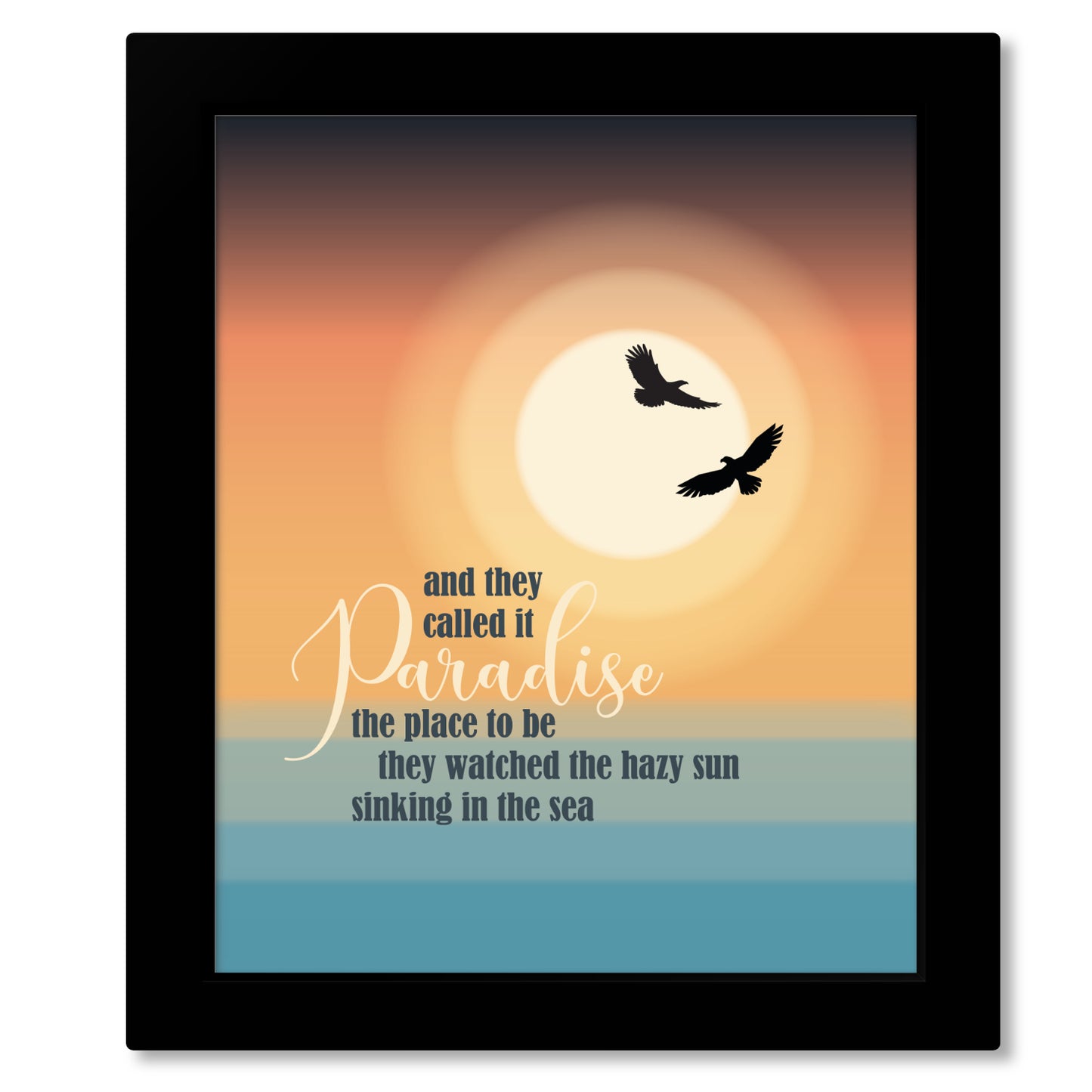 The Last Resort by the Eagles - Song Lyric Inspired Art Wall Print Room Aesthetic for Music Gallery