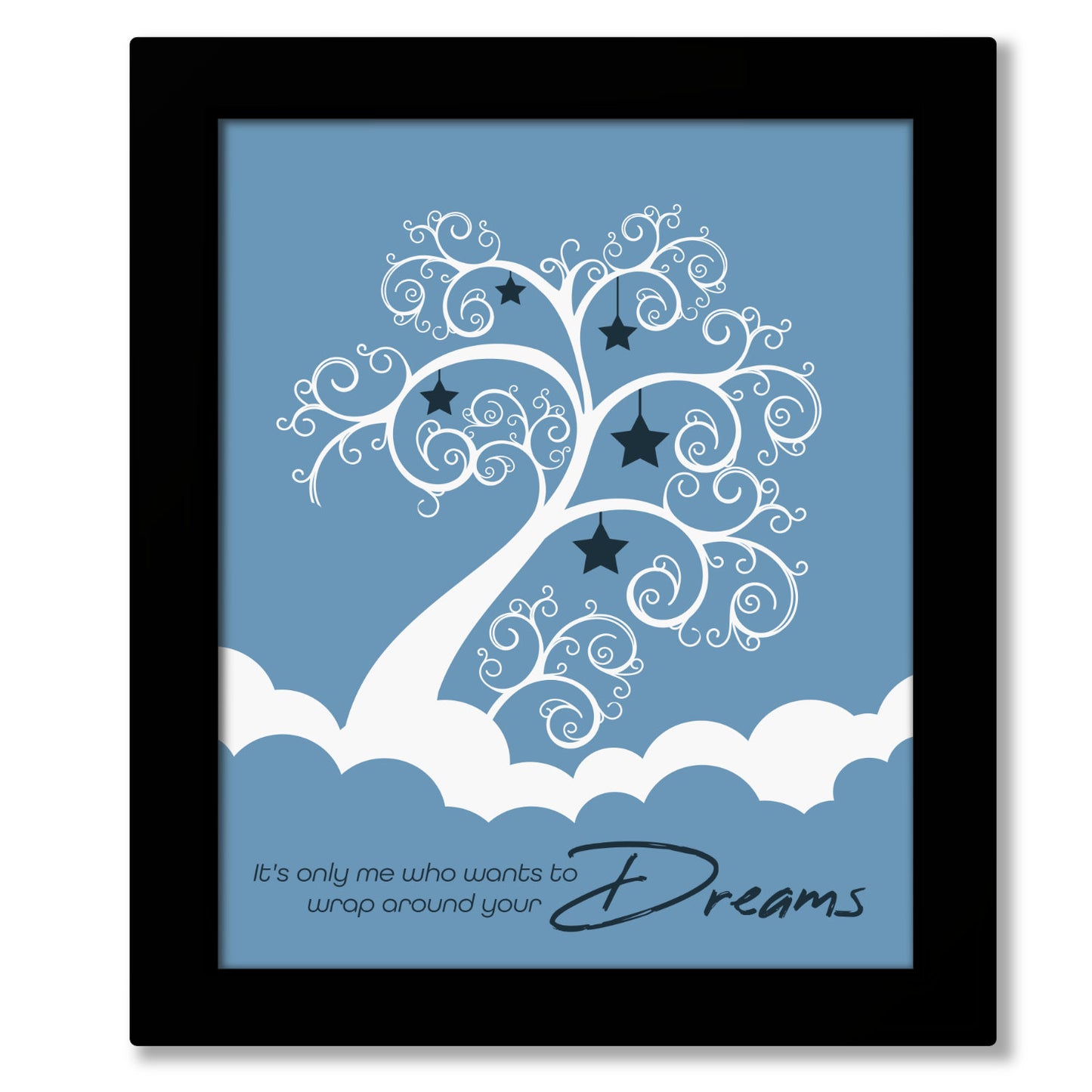 Dreams by Fleetwood Mac - Rock Music Song Lyric Art Print