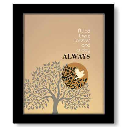 Always by Bon Jovi - Song Lyric Art Rock Music Print Poster Abstract Illustration