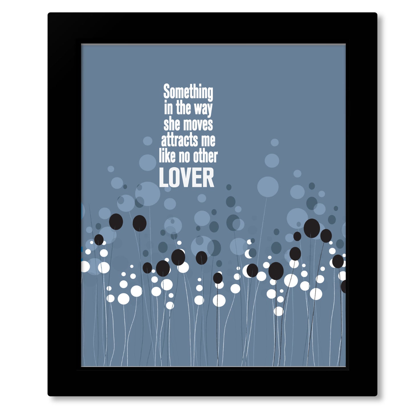 Something by the Beatles - Wedding Song Lyric Inspired Print