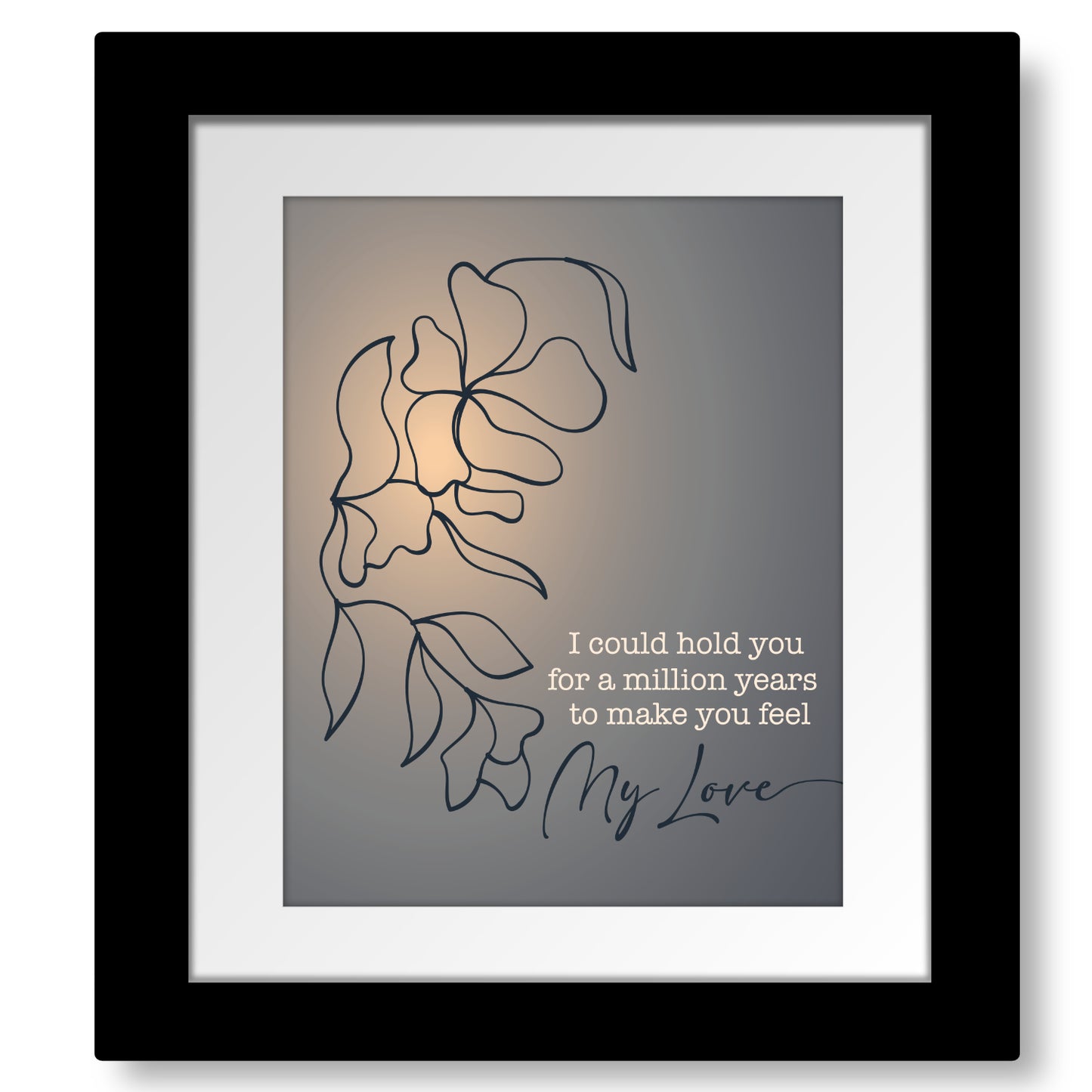 Make You Feel My Love by Bob Dylan - Lyric Inspired Wall Art Print