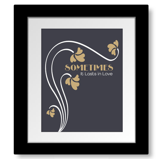 Someone Like You by Adele - Lyric Inspired Love Song Print