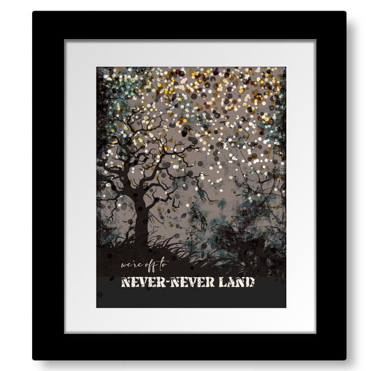 Enter Sandman by Metallica - Song Lyric Wall Visual Art Print