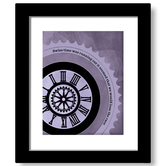 Smoke on the Water by Deep Purple - 70s Rock Song Print